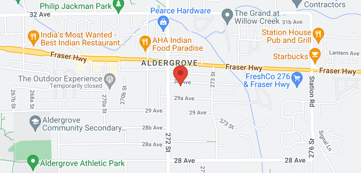 map of 6 27234 30 AVENUE